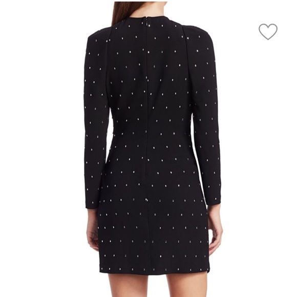 A.L.C. Lana Studded Long-Sleeve Mini Dress - Picture 2 of 12